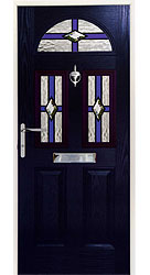 Composite front door - Austrian Blue