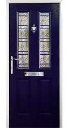 Composite front door - Old English Blue