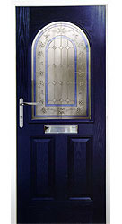 Composite front door - Springs Blue